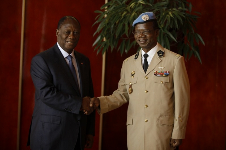 Diplomatie : Le commandant des forces de l’ONUCI, le général Gnakoudè Béréna fait ses adieux à la Côte d’Ivoire